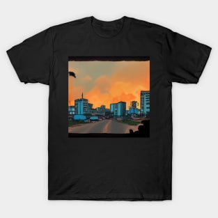 Kinshasa | Comics style T-Shirt